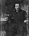 Eastman Johnson Grover Cleveland painting